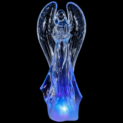 LED Lighted Color Changing Praying Angel Christmas Figure - 12.25"