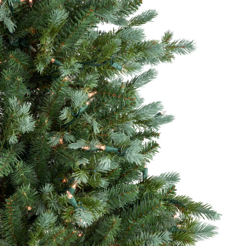 Real Touch?? Pre-Lit Medium Blue Spruce Artificial Christmas Tree - 6' - Clear Lights