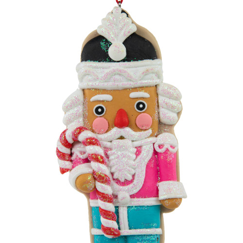 4.75" Glittered Nutcracker Cookie Ornament