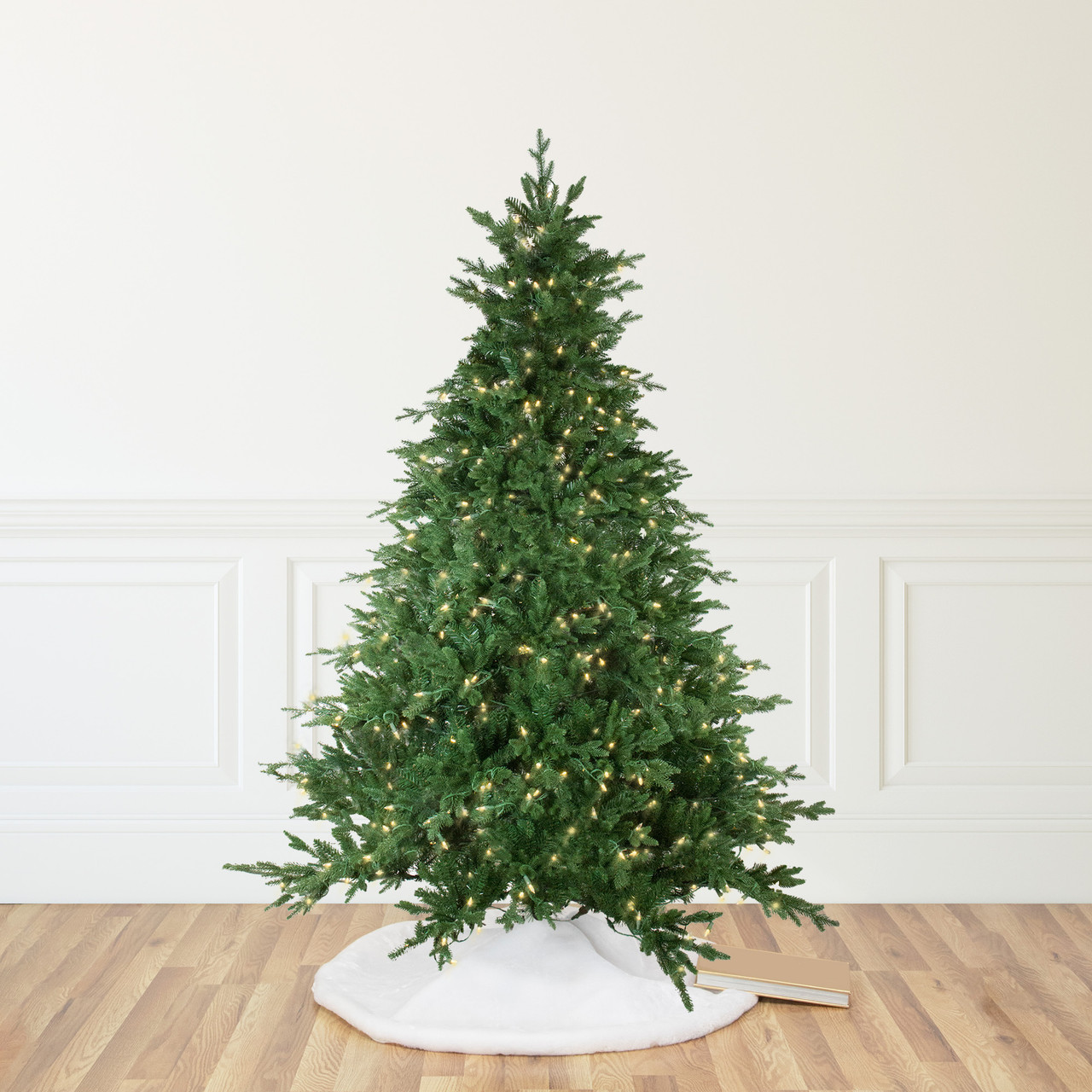 Real Touch?? Pre-Lit Full Minnesota Balsam Fir Artificial Christmas Tree - 6.5' - Warm White LED