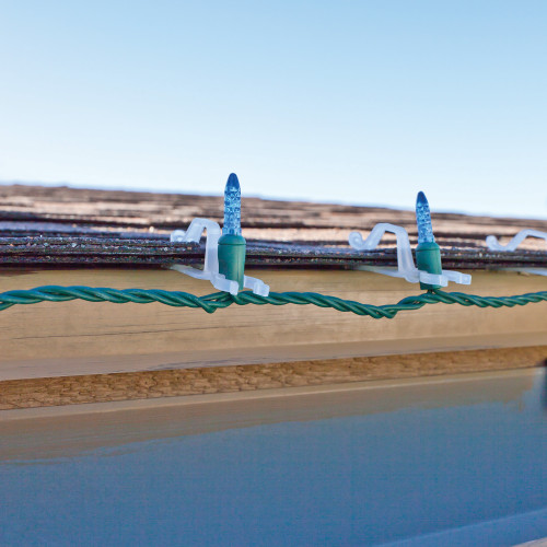 1000ct Clear Gutter and Shingle Christmas Light Clips