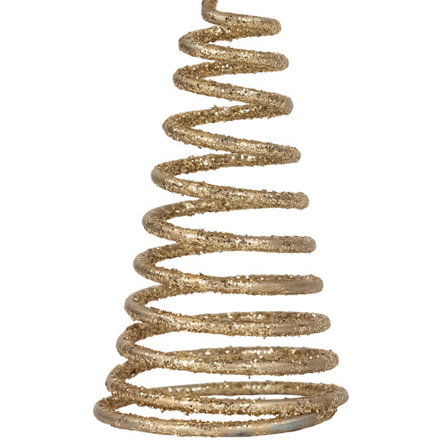 12" LED Lighted Glittered Gold Star Christmas Tree Topper, Warm White Lights