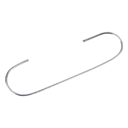 Club Pack of 100 Silver Christmas Ornament Hooks 1.5"