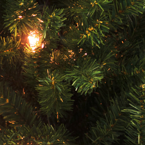 Pre-Lit Pine Artificial Christmas Archway Decoration - 9' x 8' - Clear Lights