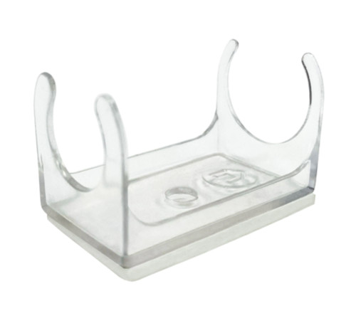 Heavy Duty Commercial Grade Sticky Clips -1.75" - Clear - Set of 25