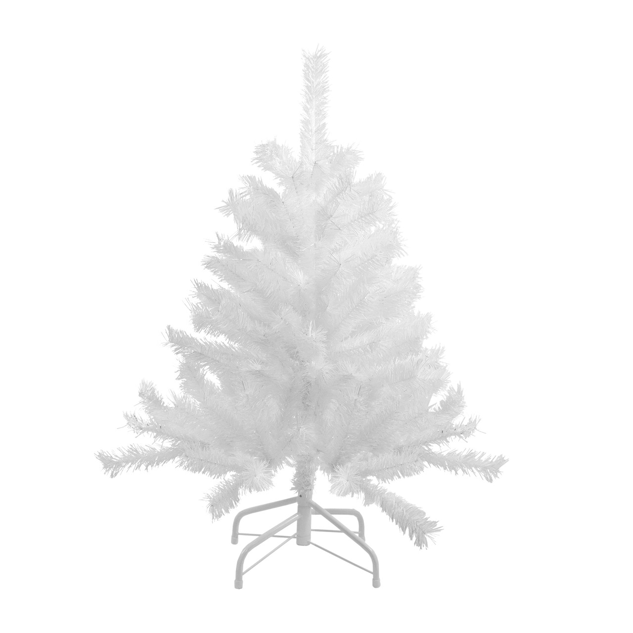 3' Icy White Iridescent Spruce Artificial Christmas Tree - Unlit