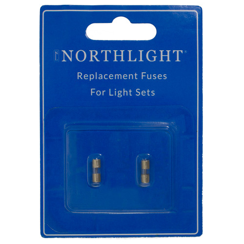 Pack of 2 Replacement Fuses for C7 or C9 Christmas Lights - 3 Amps