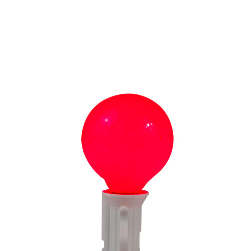 G40 Globe Christmas Light Set - Red, White and Blue - 9' White Wire - 10ct