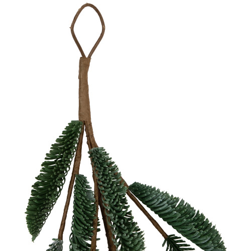 6' Rose Gold Ball Ornaments Artificial Christmas Garland, Unlit