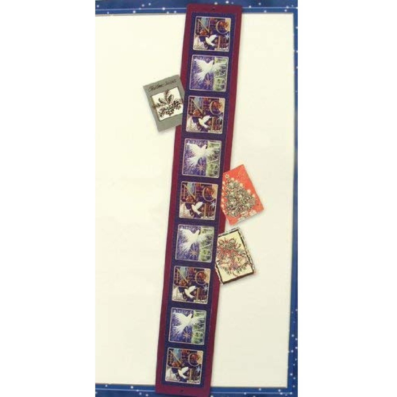 Club Pack of 144 Peace Dove Christmas Card Wall Holders 42"