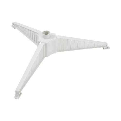 3' Pre-Lit White Medium Pine Artificial Christmas Tree - Blue Lights