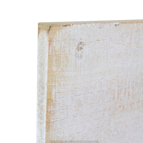 24" Rustic Wooden 'Merry Christmas' Hanging Wall Sign