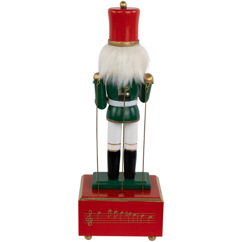 Musical and Animated Cymbalist Christmas Nutcracker - 12"