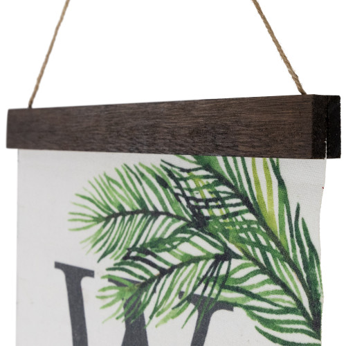 43" Cardinal Welcome Christmas Wall Sign