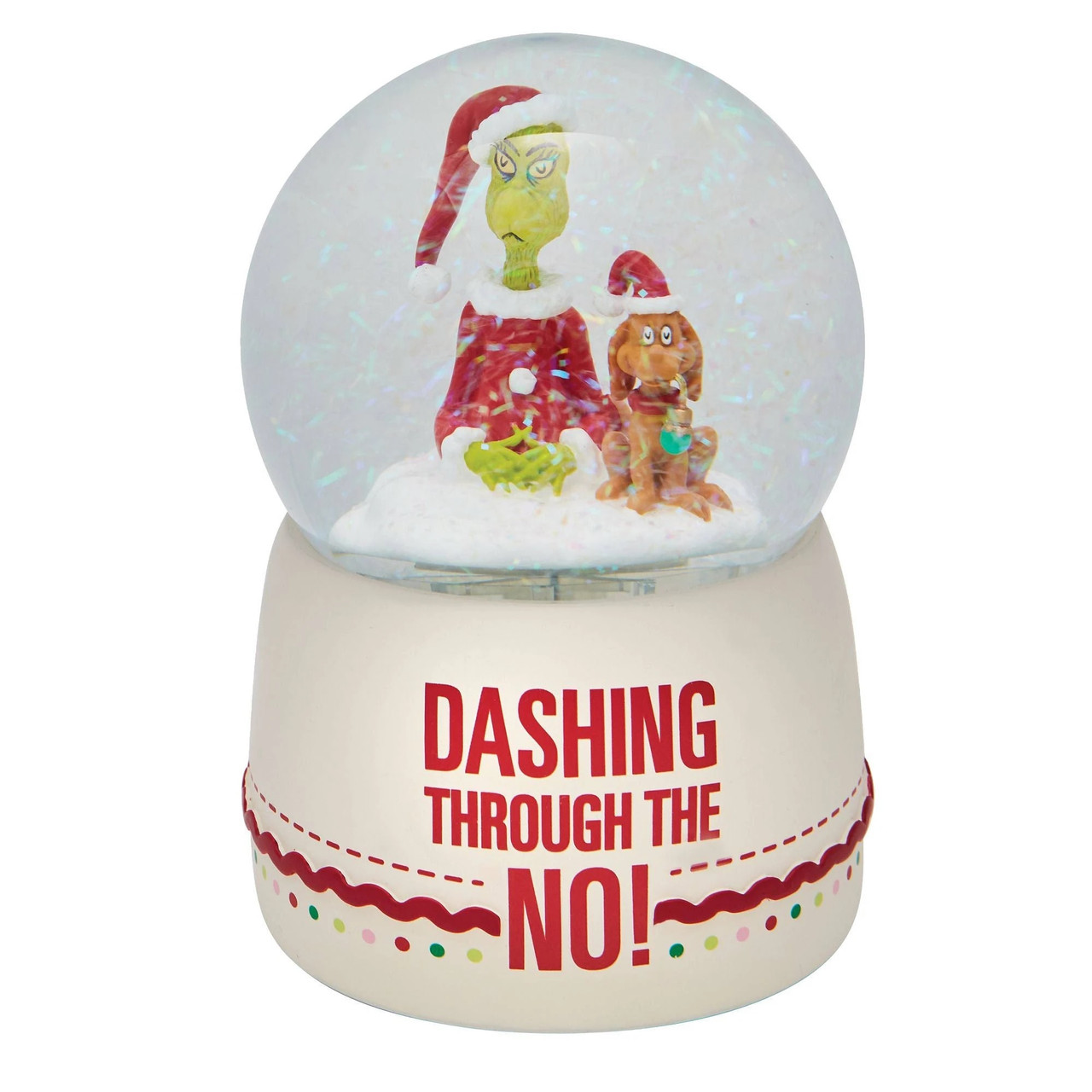 Dept 56 The Grinch Musical Christmas Waterball