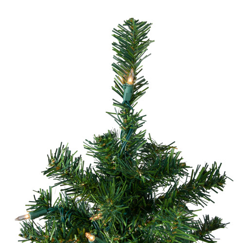 3' Pre-Lit Medium Mixed Classic Pine Artificial Christmas Tree - Clear Lights