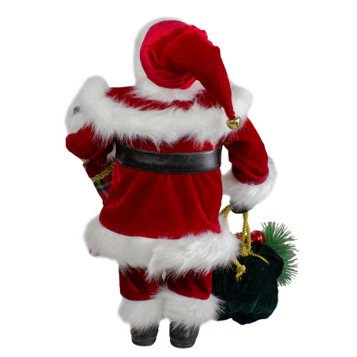18" Standing Santa with Presents Christmas Figure