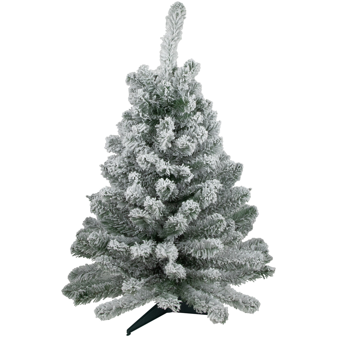 3' Heavily Flocked Madison Pine Medium Artificial Christmas Tree, Unlit