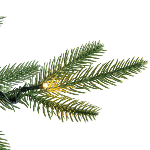 Real Touch?? Pre-Lit Full Hudson Fir Artificial Christmas Tree - 6.5' - Warm White LED