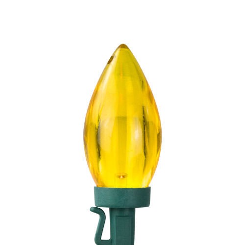 25ct Multi-Color LED C9 Christmas Lights, 16ft Green Wire