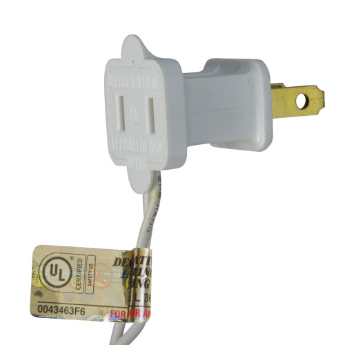 3' Pre-Lit Woodbury White Pine Slim Artificial Christmas Tree, Blue Lights