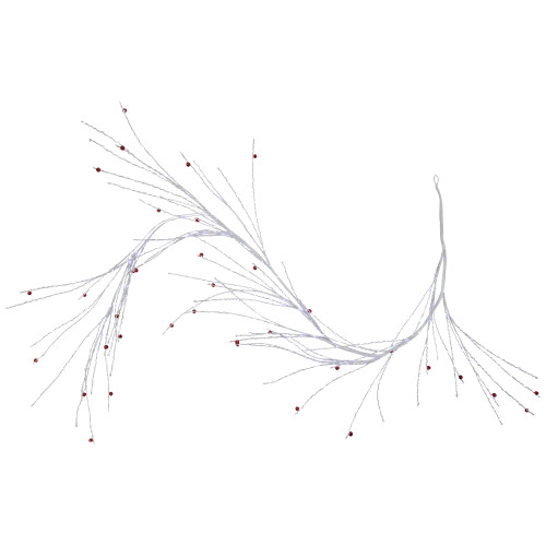 6' Lighted Christmas Garland with Jingle Bells - Cool White Lights