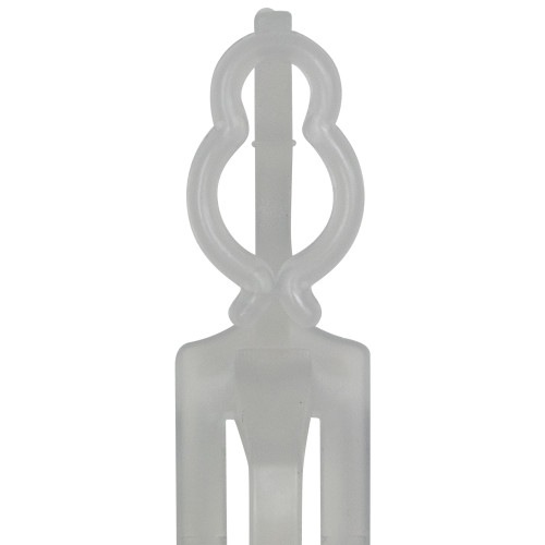 26ct Clear  All-In-One Universal Gutter and Shingle Christmas Light Clips