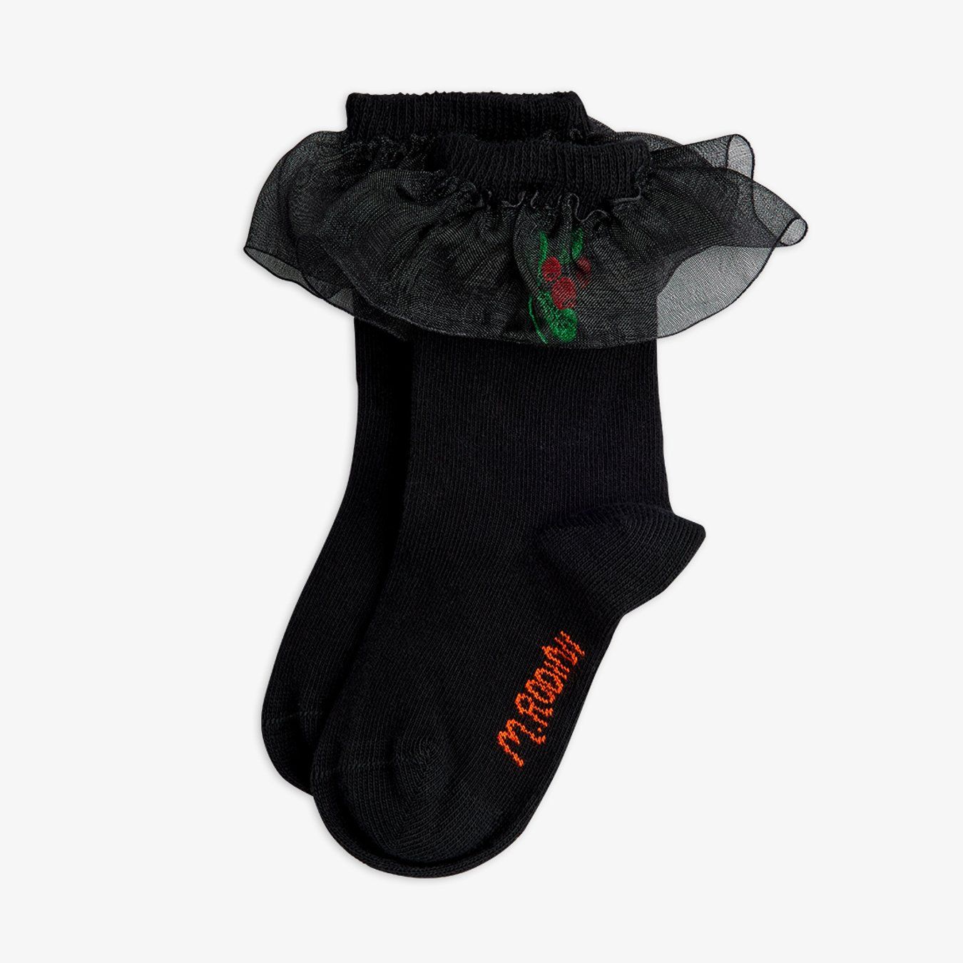 Lingonberry frill 1-pack socks