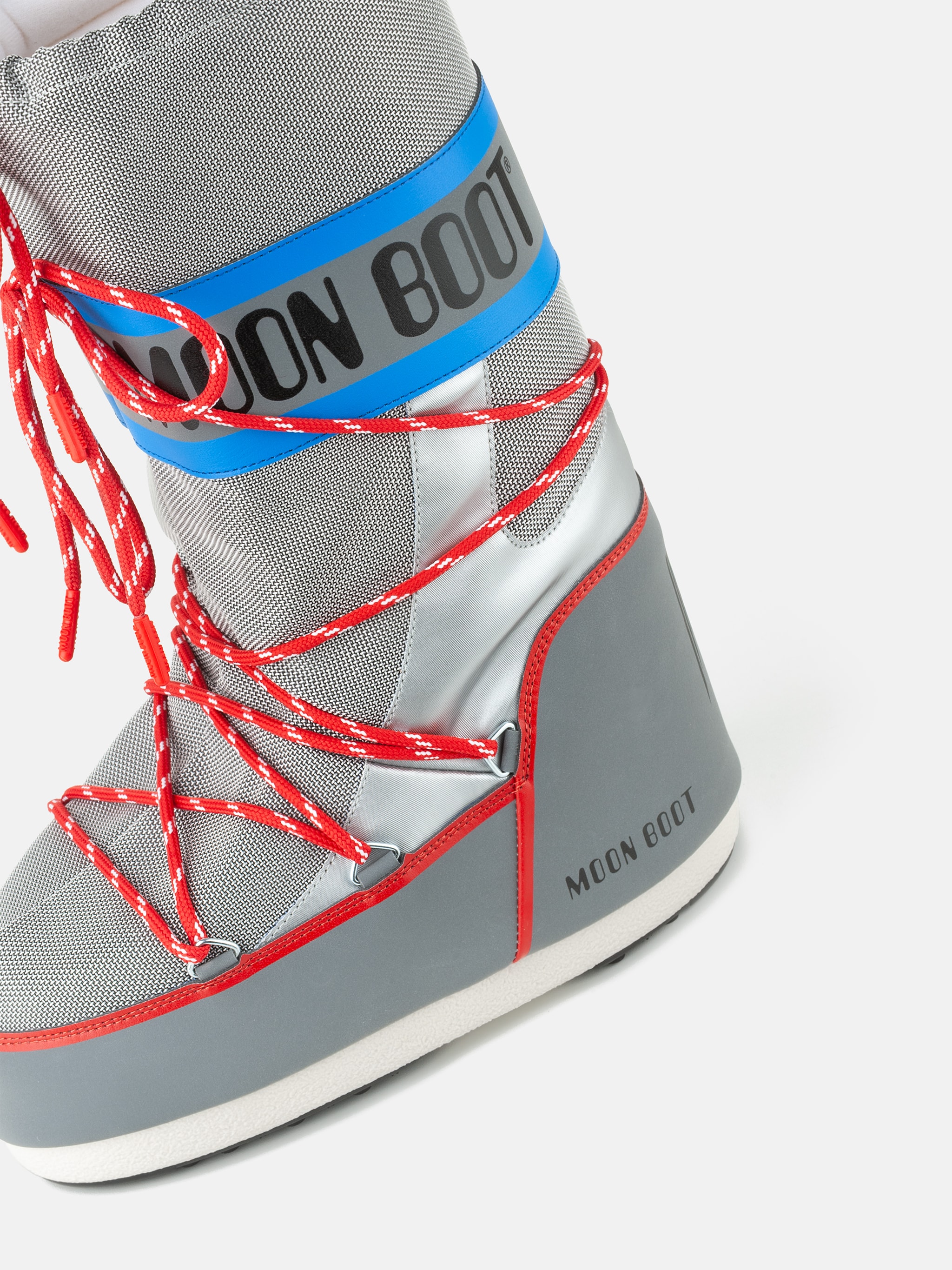 ICON SPACE RACING SILVER BOOTS