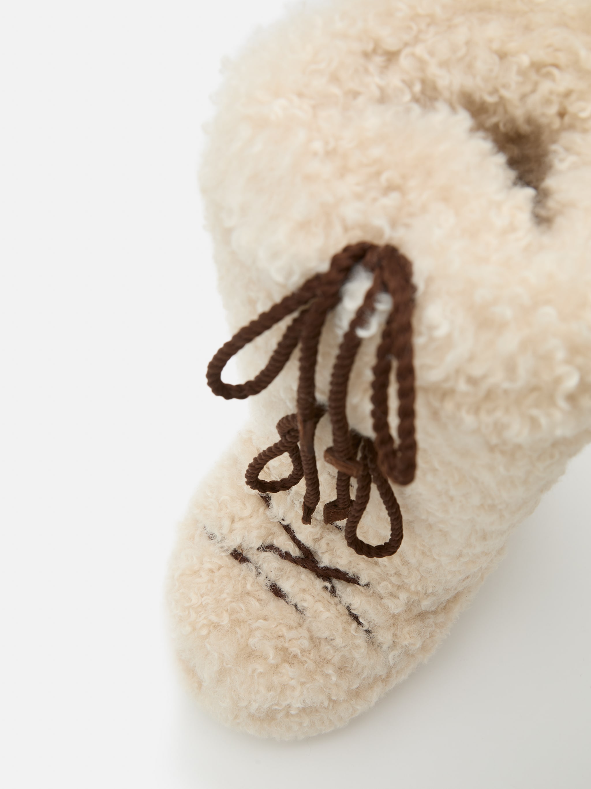 ICON ECRU CURLY EXTRA BOOTS