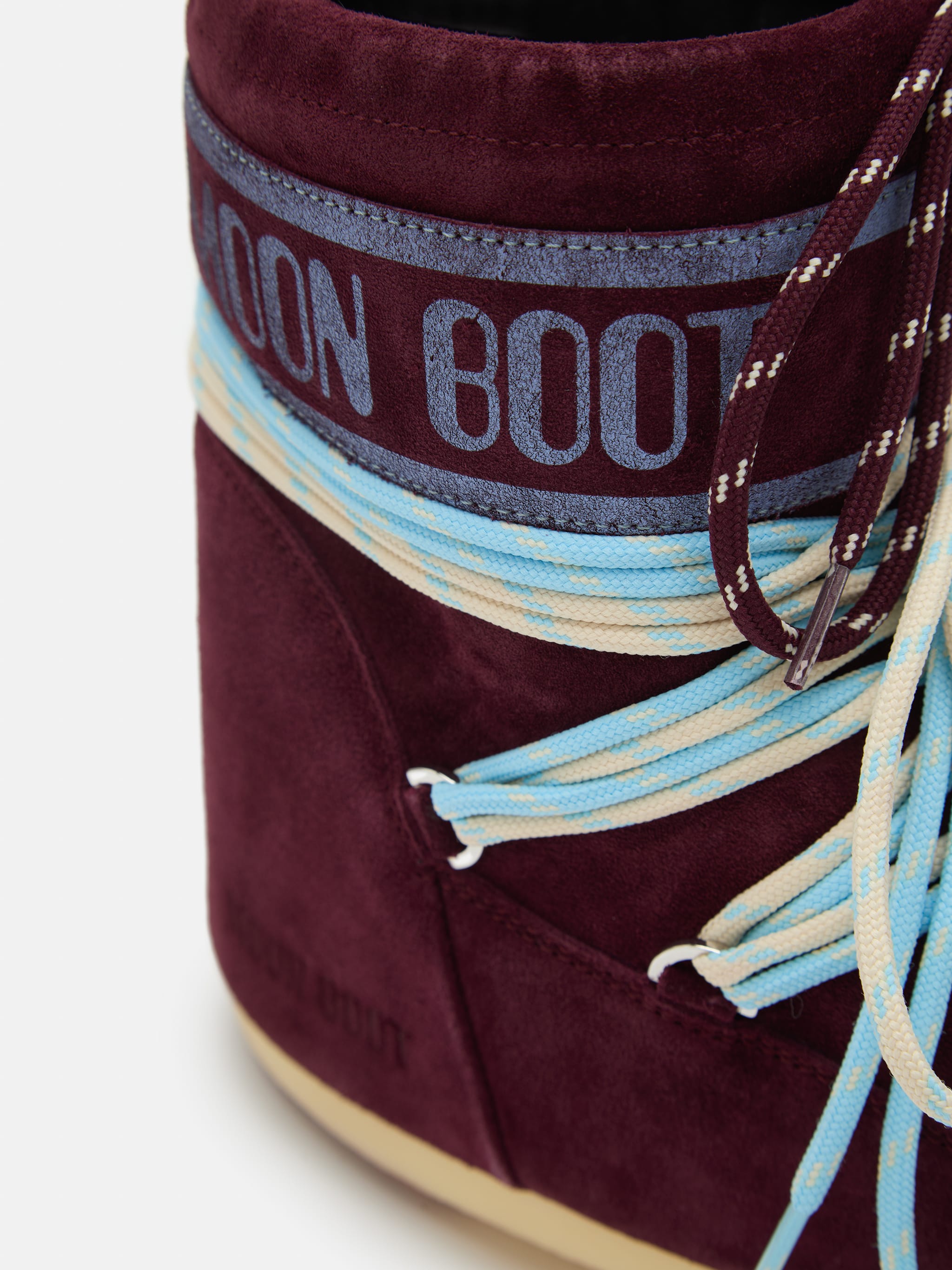 ICON LOW BURGUNDY SUEDE BOOTS