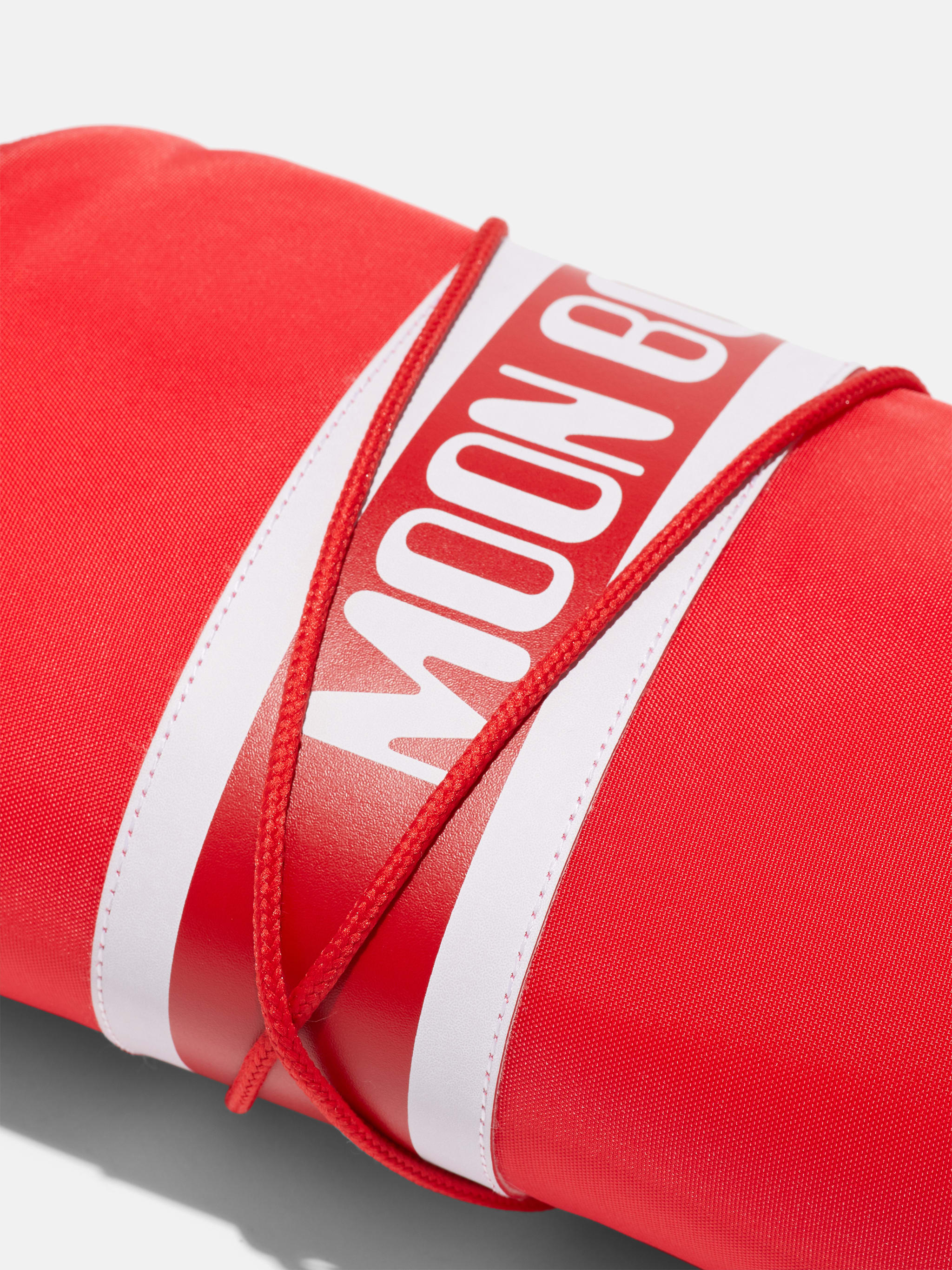 ICON RED NYLON BOOTS