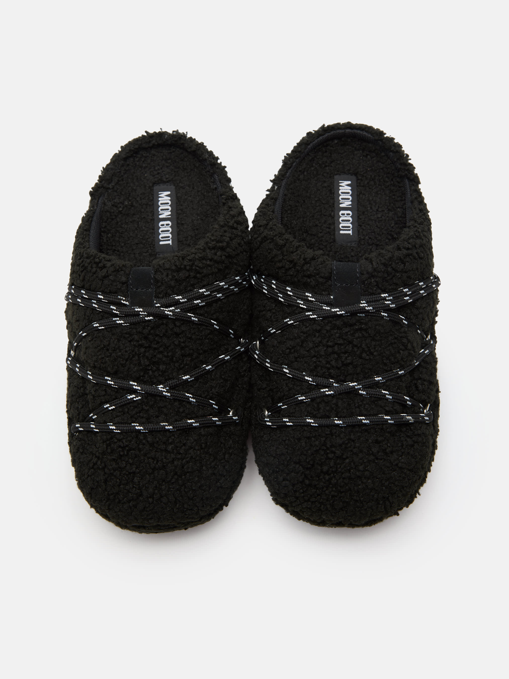 TEDDY SLIPPER BLACK