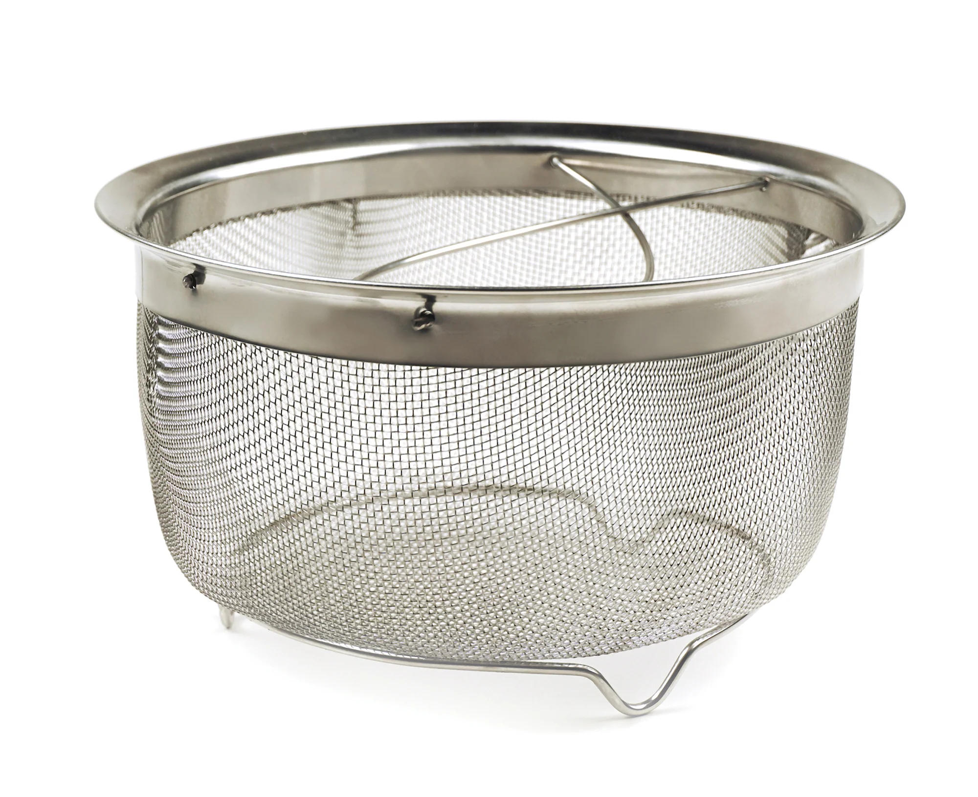 Endurance® Mesh Basket with Folding Handles - 3Qt