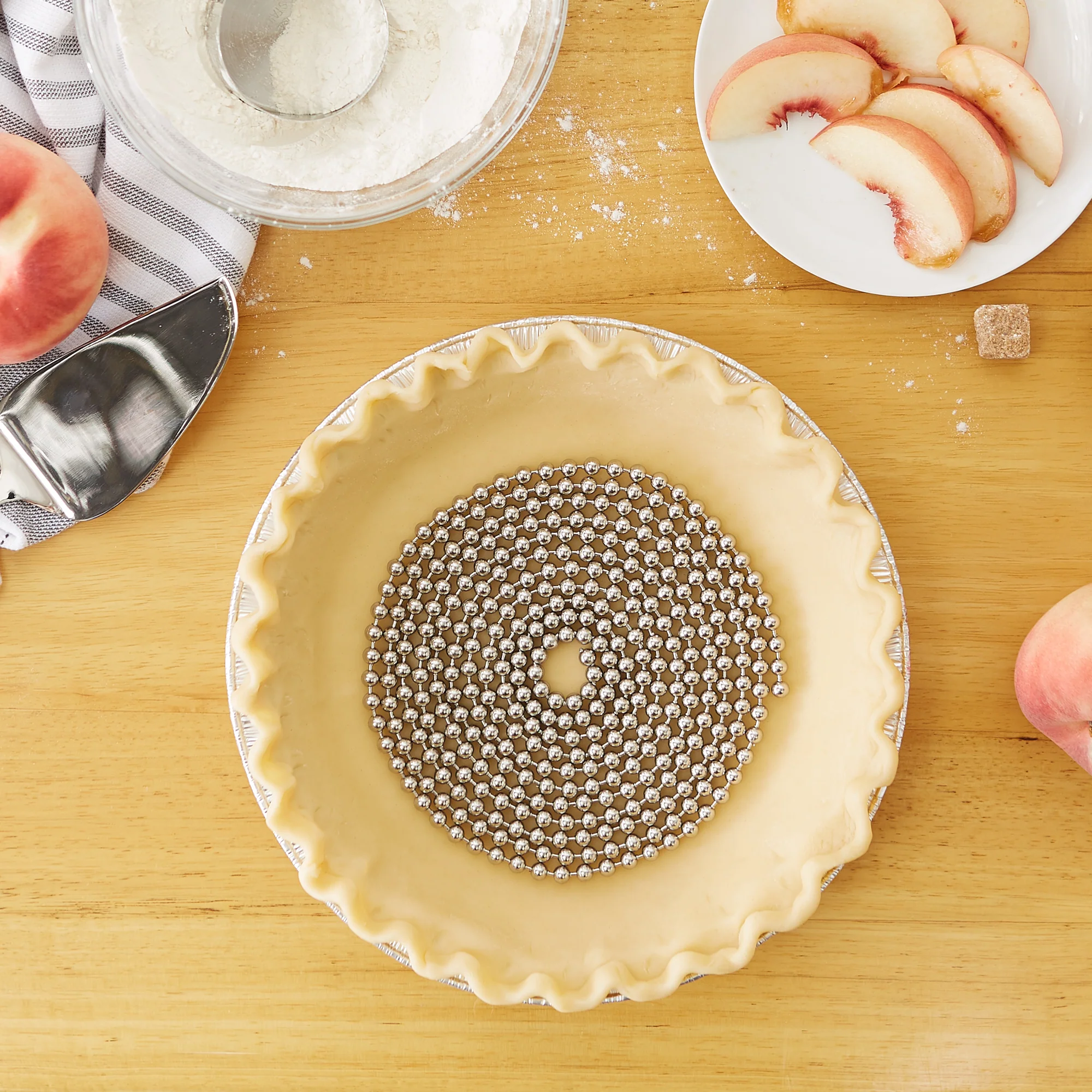 Beaded Pie Chain - 10 Ft