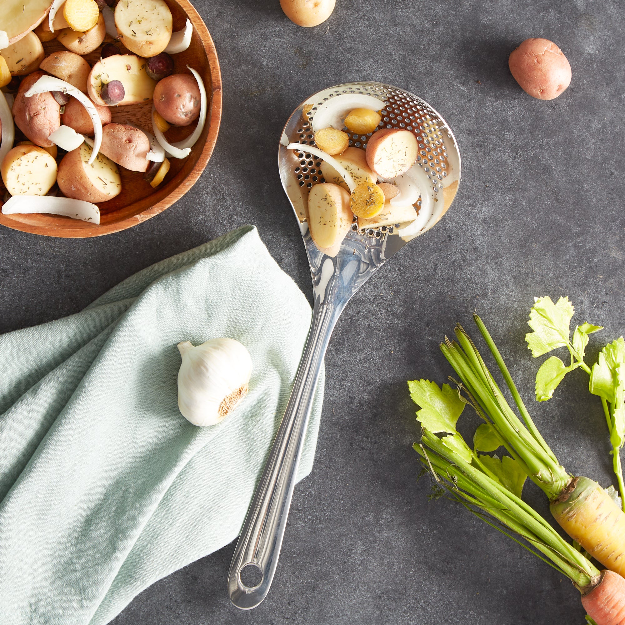 Endurance® Pierced Straining Spoon