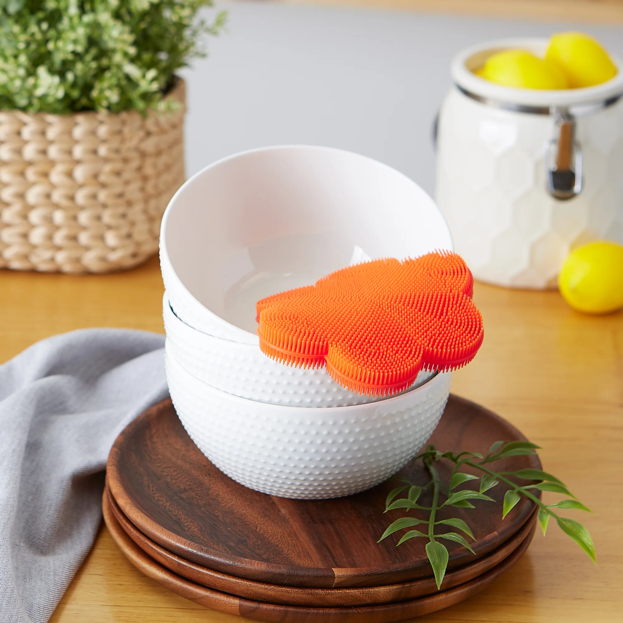 Silicone Soft Scrub - Orange