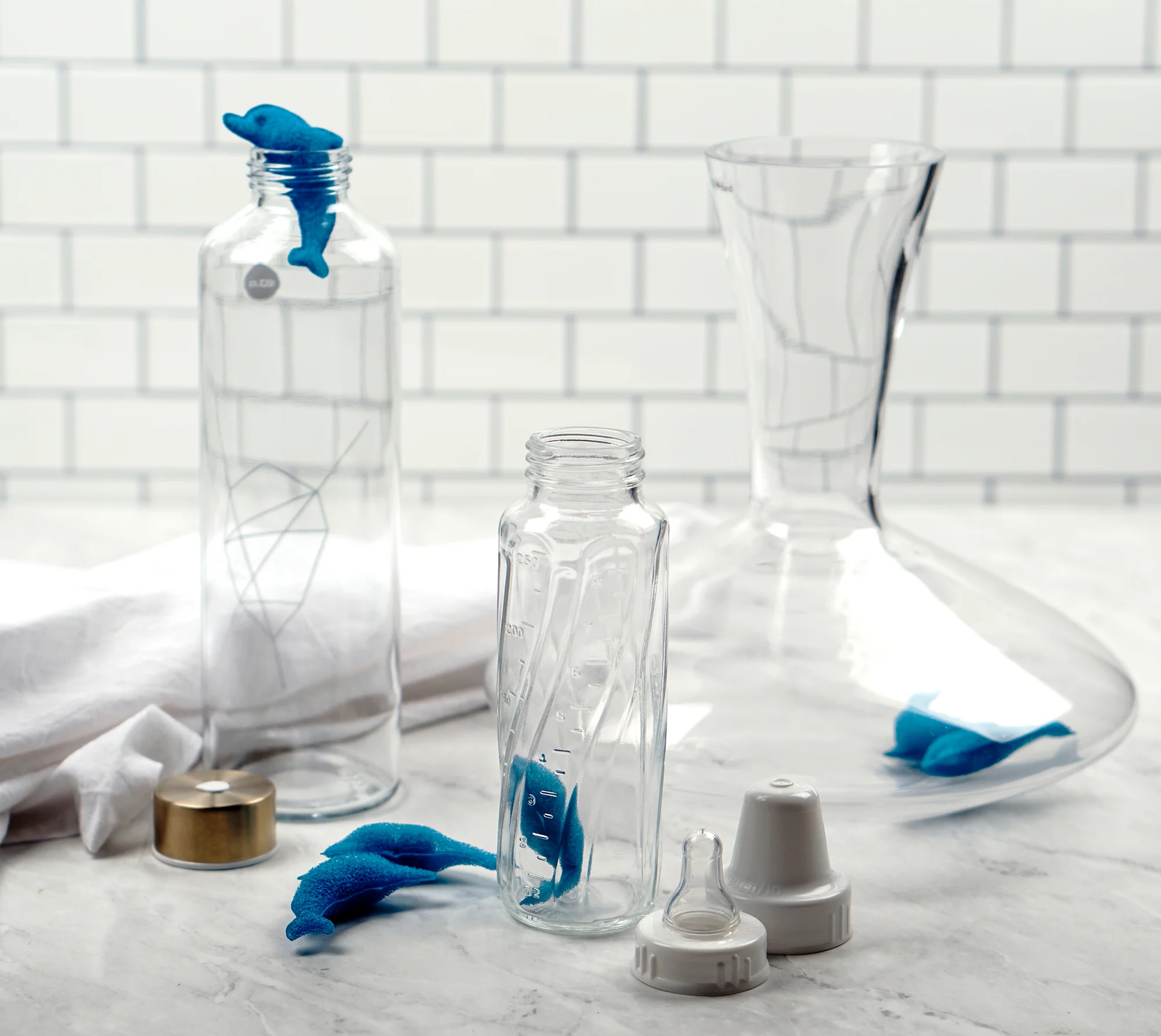 Bottle Cleaning Sponge Set Of 3