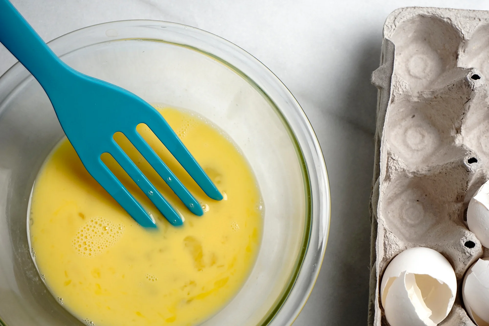 Ela's Silicone Fork - Turquoise