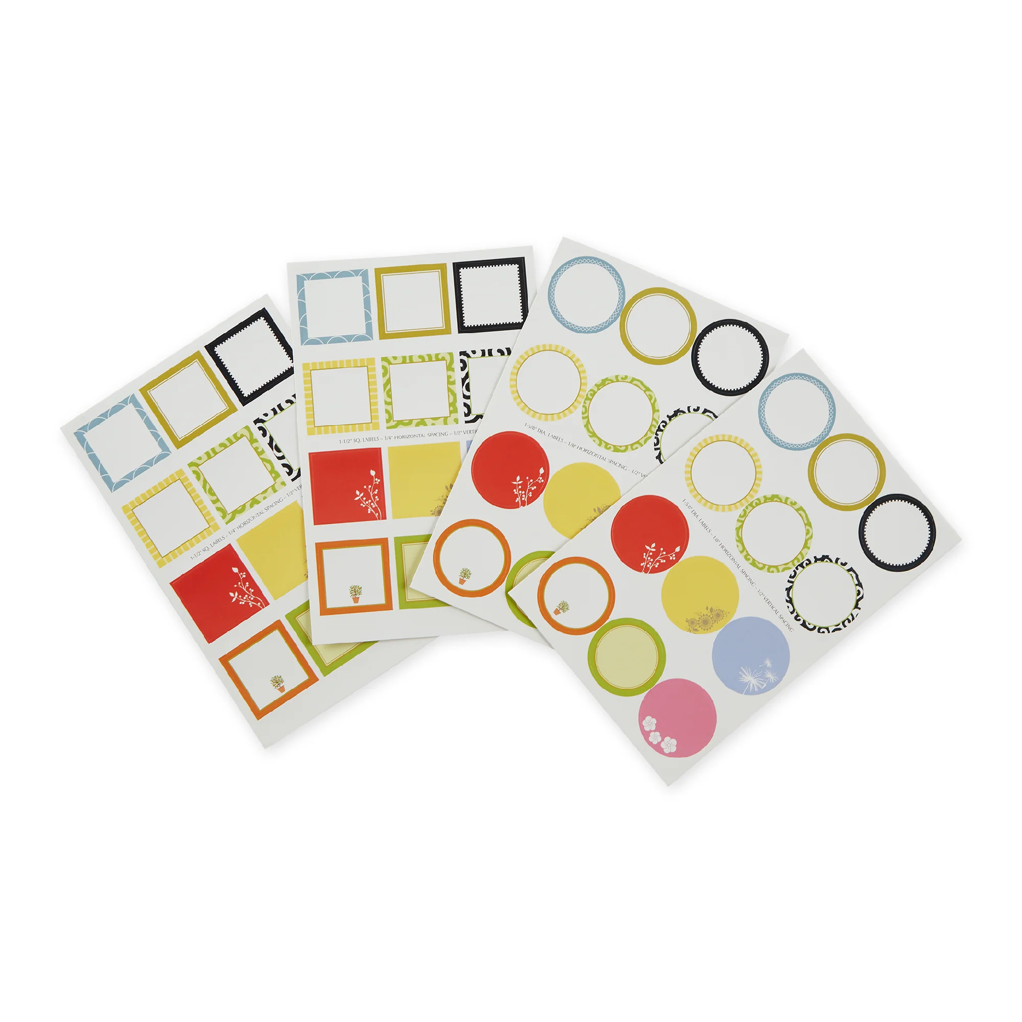 Gift Labels - Round & Square