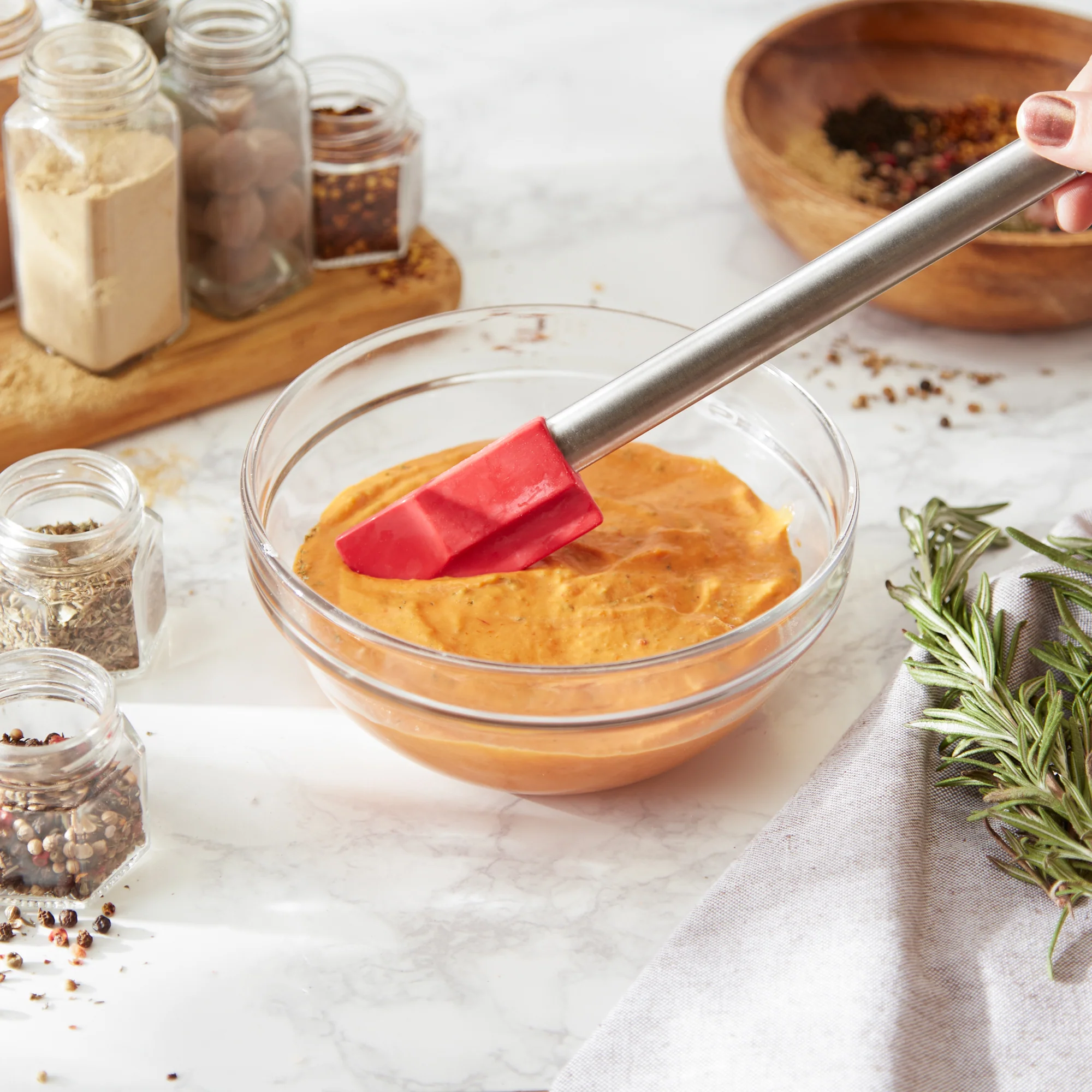 Silicone Spatula - Small - Red