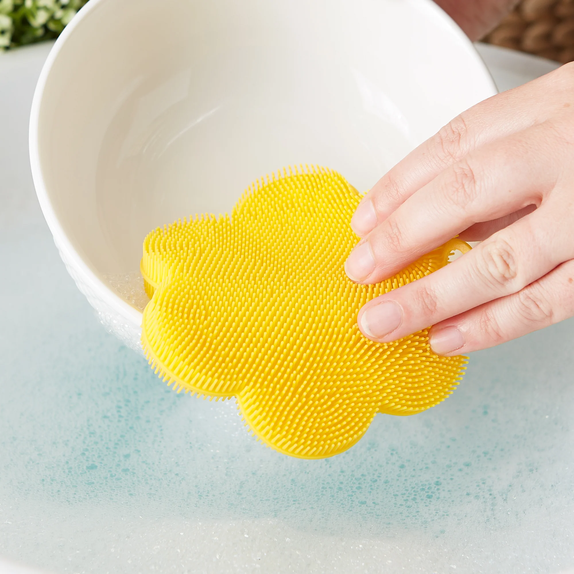 Silicone Soft Scrub - Yellow