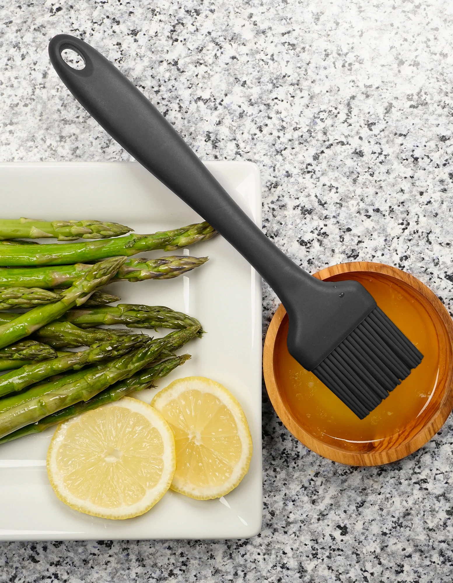 Ela's Silicone Basting Brush - Black