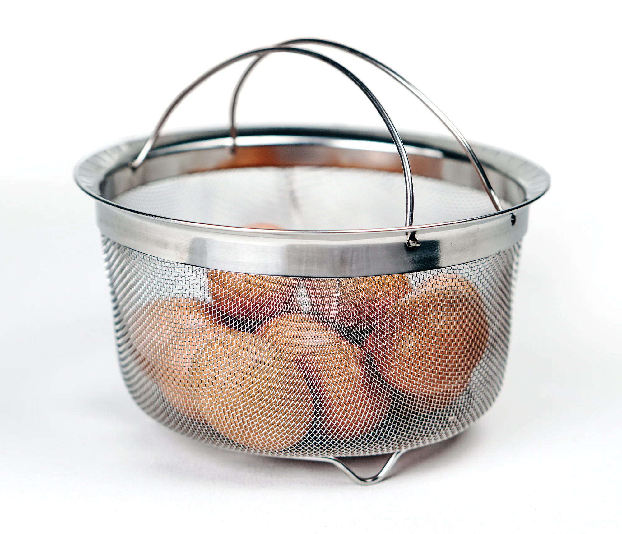 Endurance® Mesh Basket with Folding Handles - 3Qt