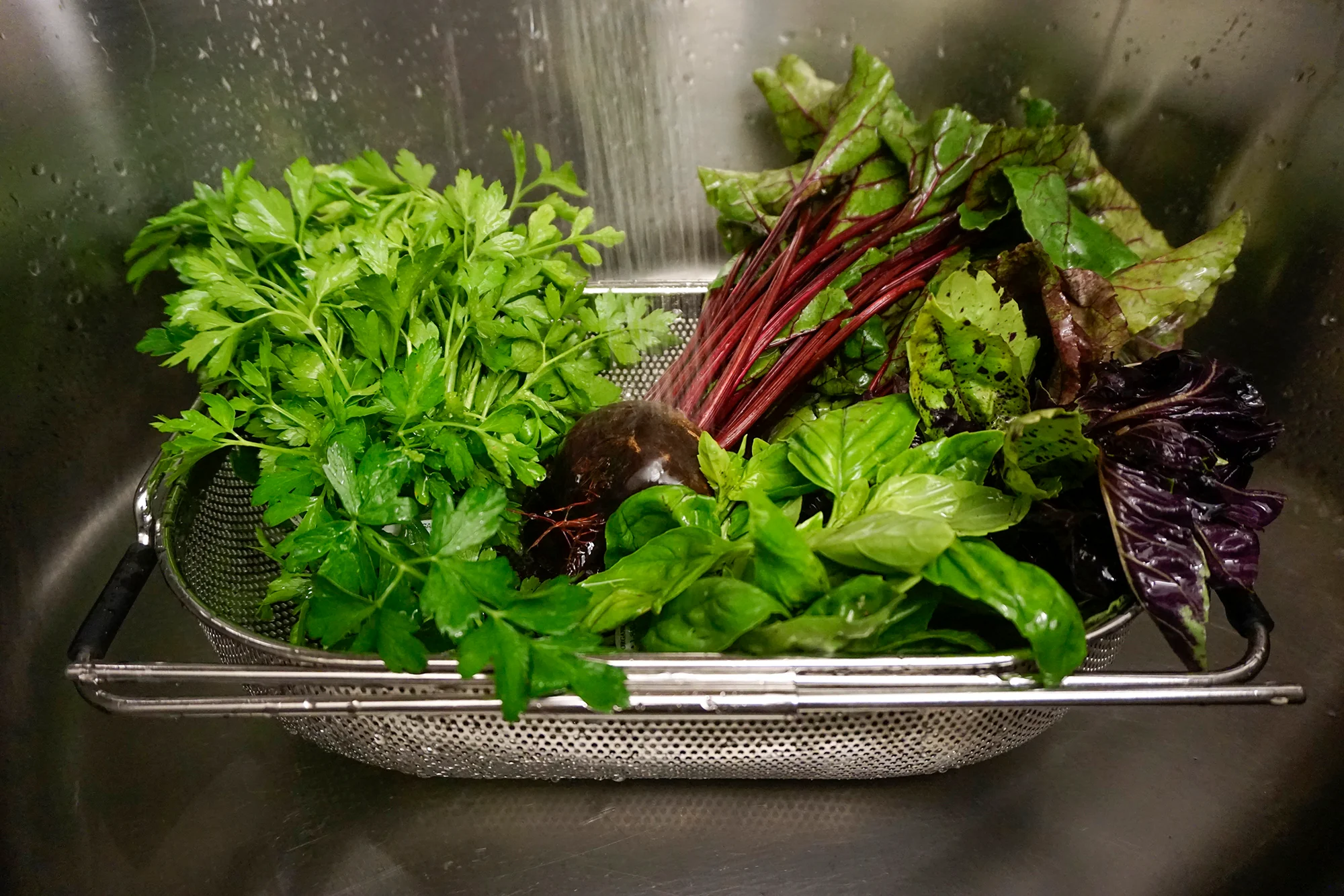 Endurance® Pierced In-Sink Drainer