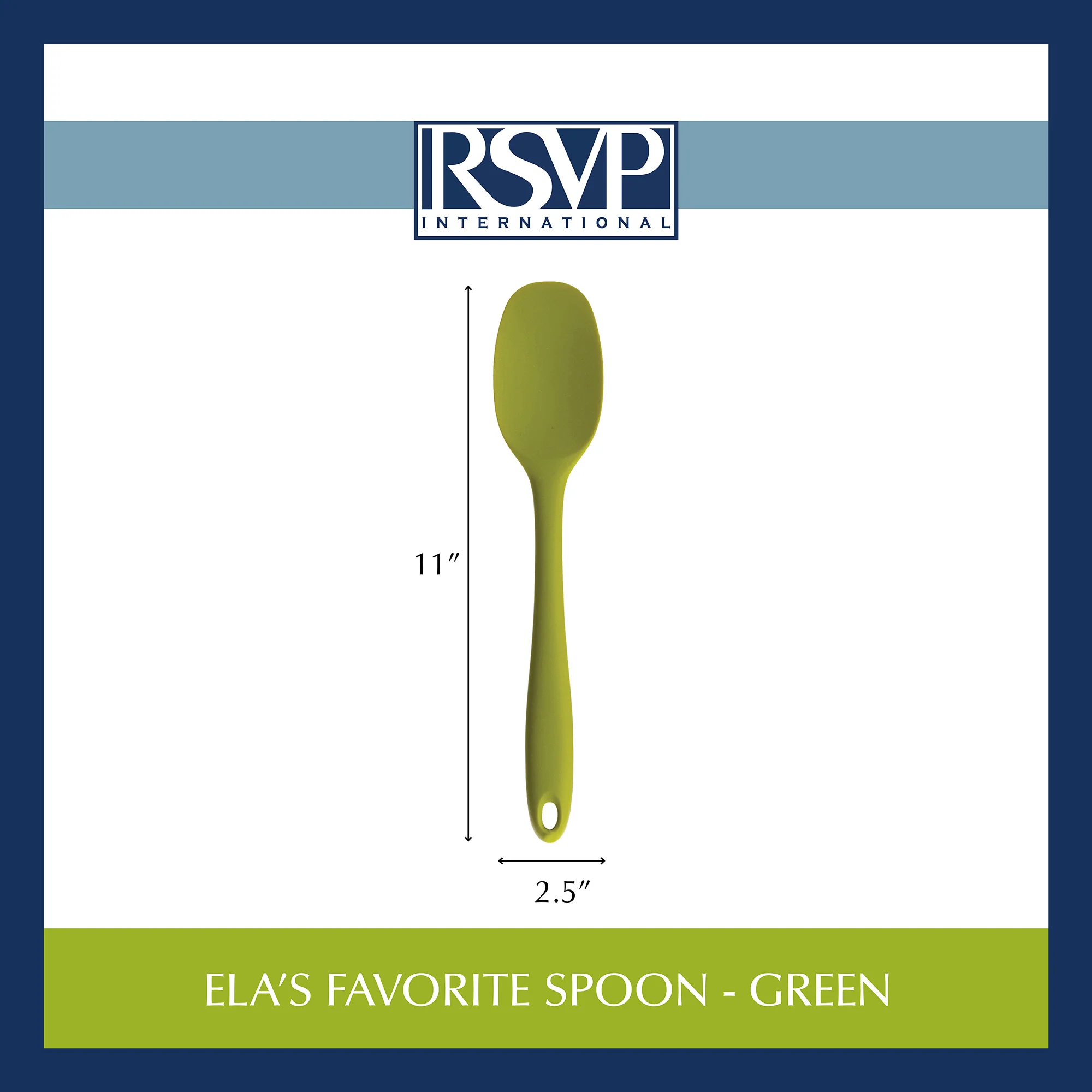 Ela's Favorite Spoon - Green