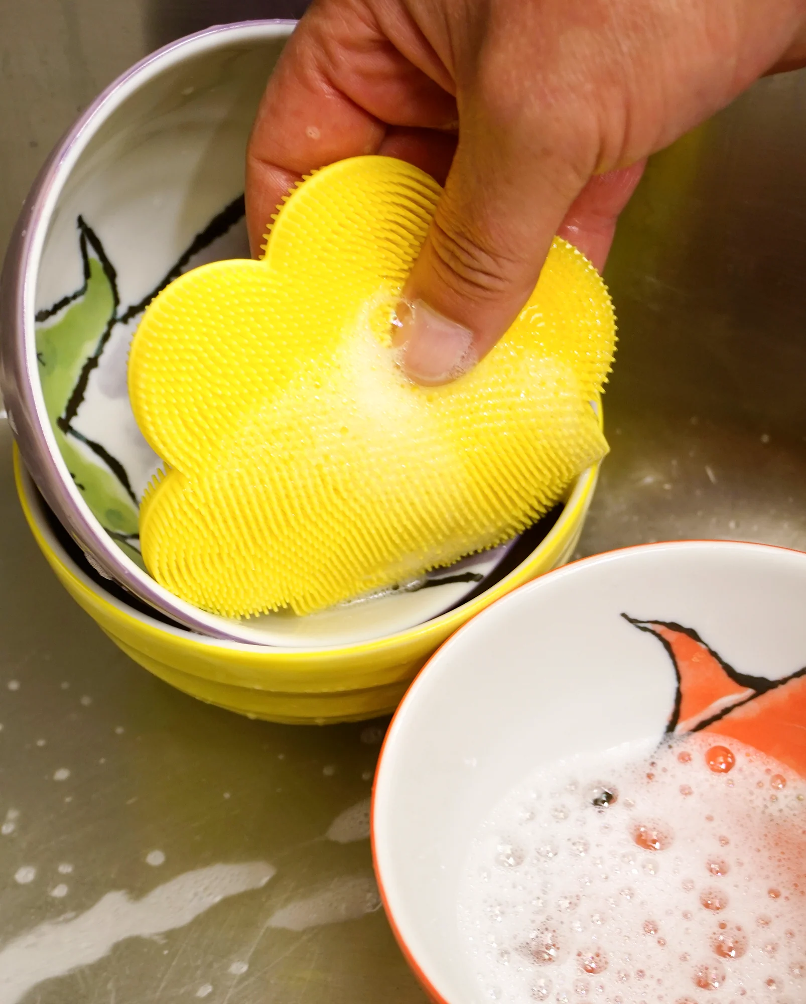 Silicone Soft Scrub - Yellow