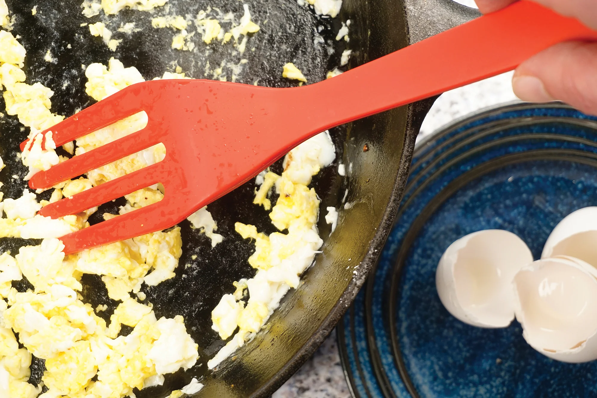 Ela's Silicone Fork - Red