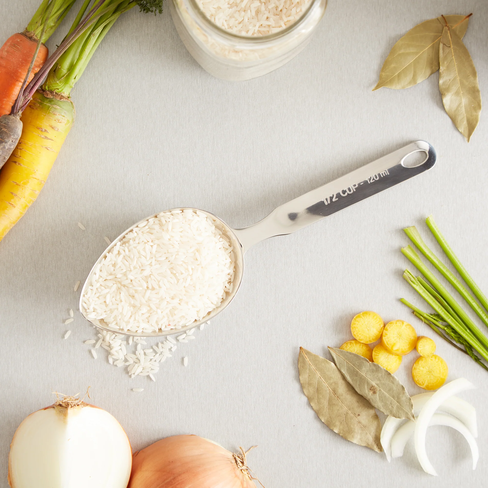 Endurance® Oval Measuring Scoop - 1/2 Cup