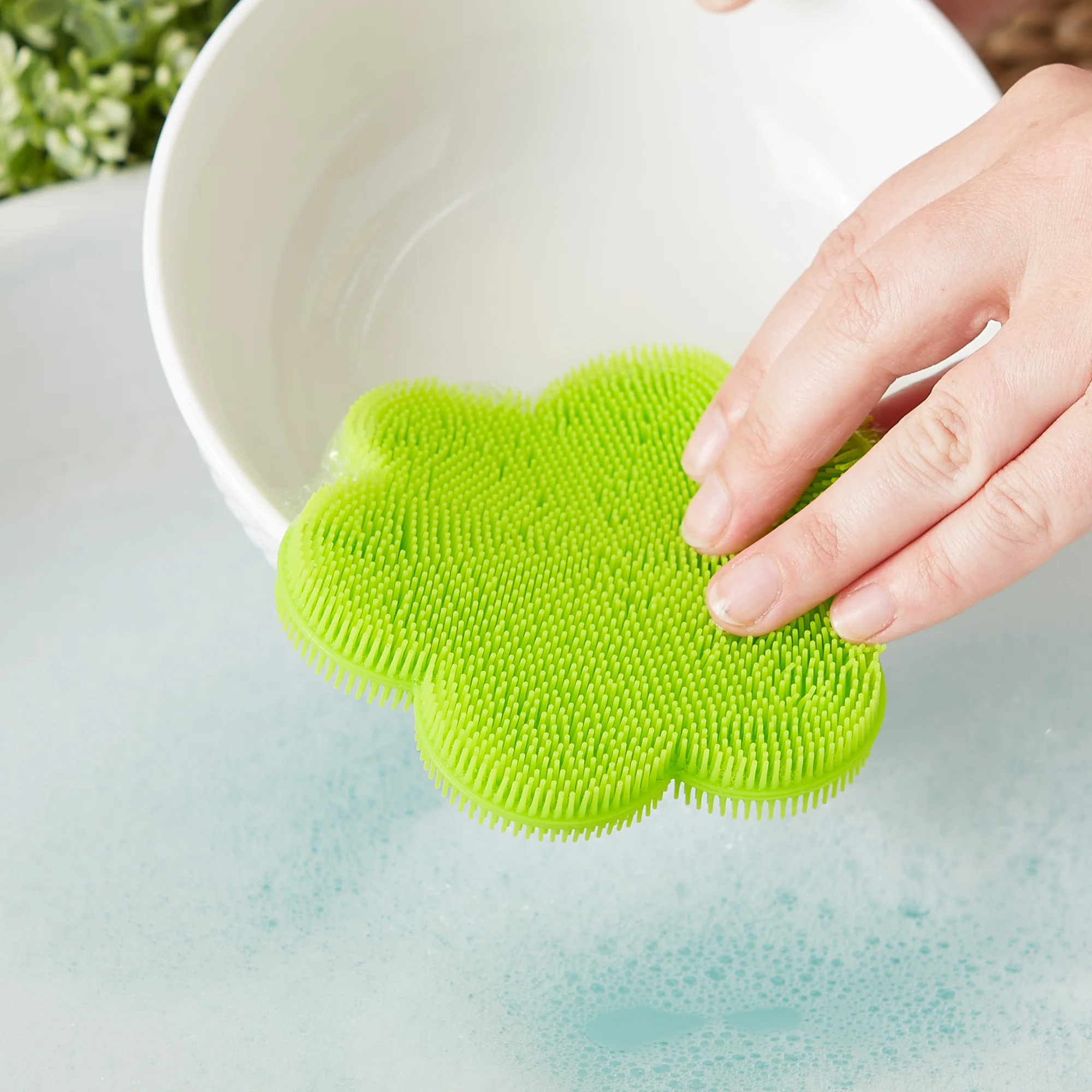 Silicone Soft Scrub - Green